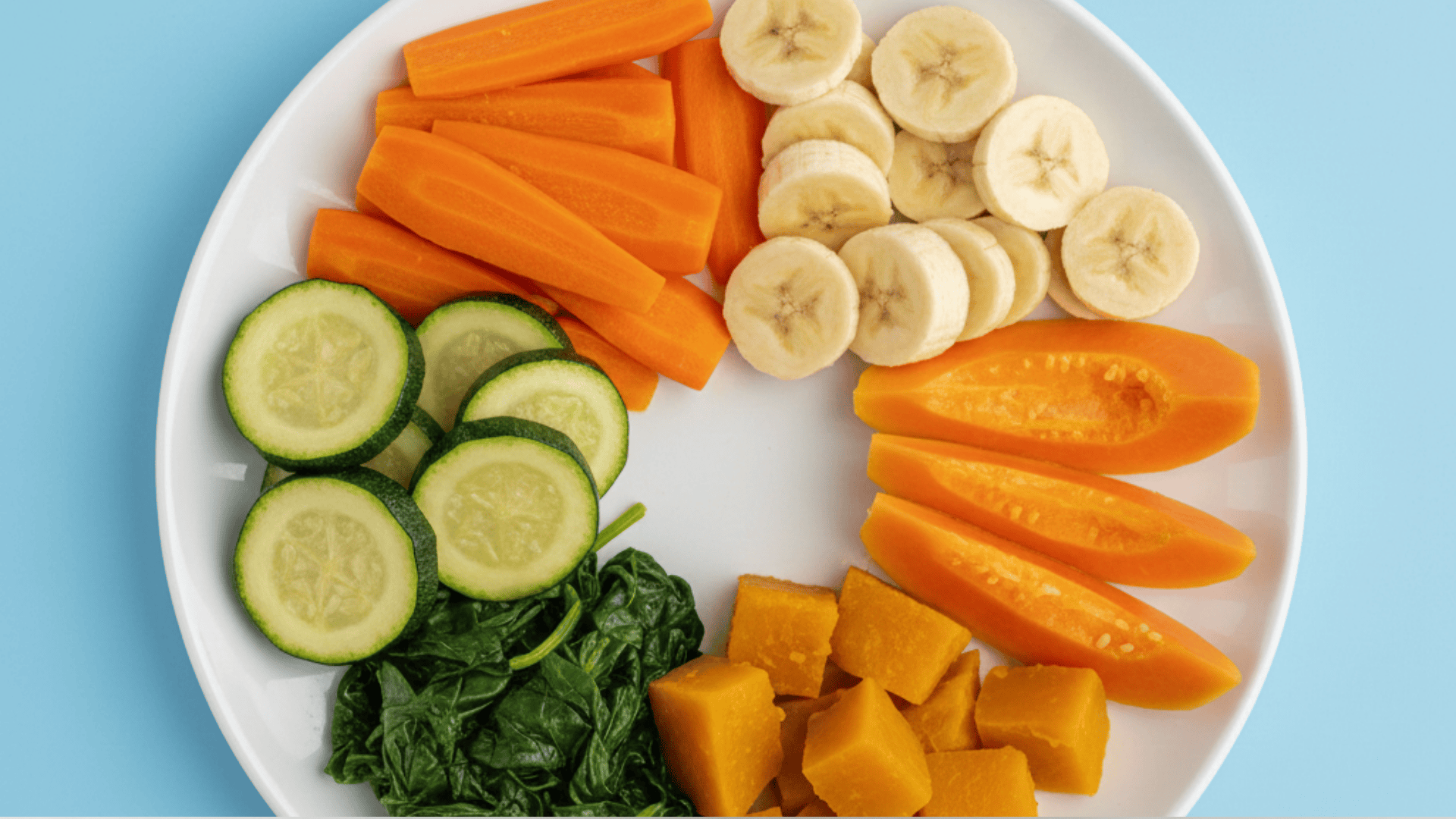 Cooked Vegetables and Non-acidic Fruits