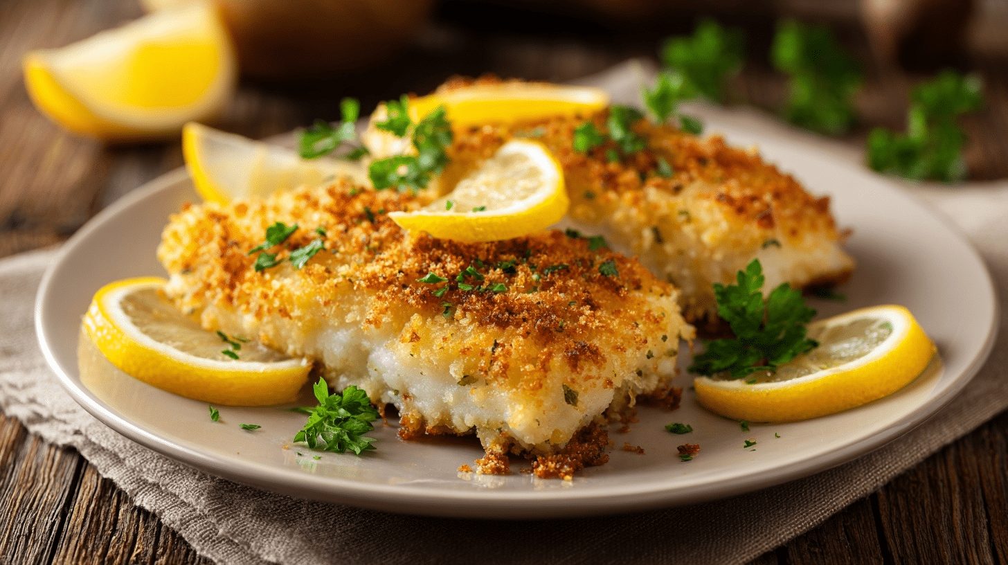 easy panko crusted baked fish recipe for beginners