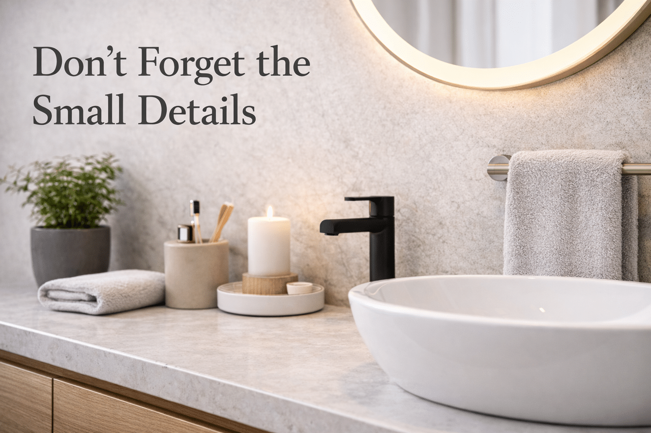 Don’t Forget the Small Details