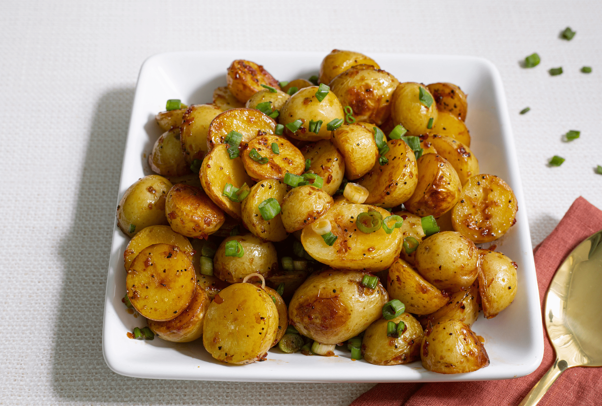 Tamari Chili Roasted Potatoes