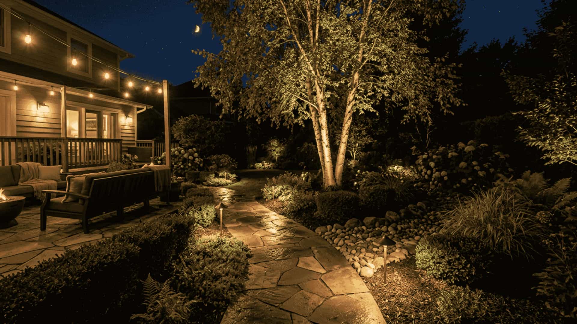 Steps for Designing Landscape lightening