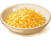 + 28g (1 oz) cheddar cheese