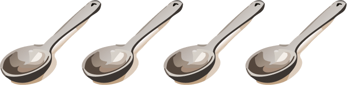 4 tablespoons