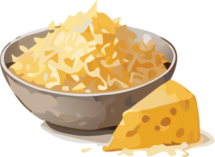 CHEESE (GRATED)