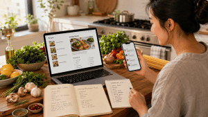 How Home Cooks Can Organize Recipes, Shopping Lists, and Group Chats Across Devices