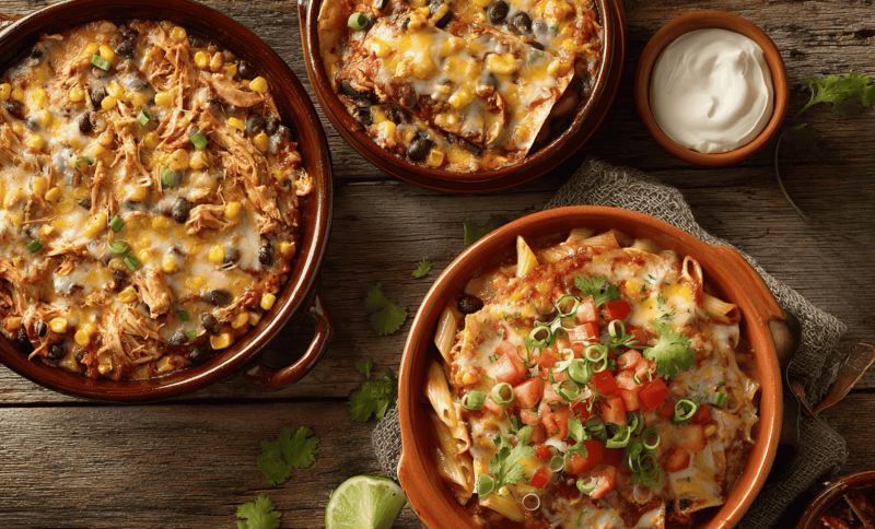 Easy Crockpot Chicken Enchilada Recipes: 3 Tasty Variations