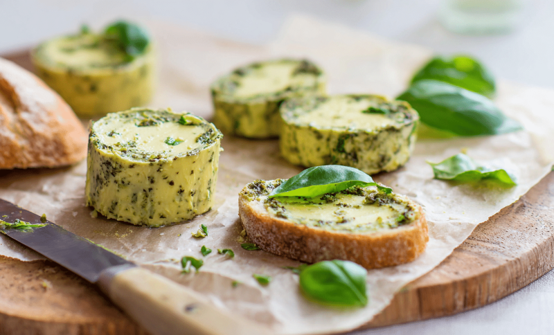 Easy Pesto Butter Recipe (Perfect for Bread & Pasta)