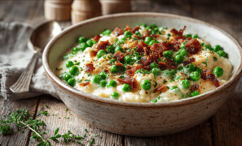 How to Make Cheesy Peas: Quick & Creamy Side Dish
