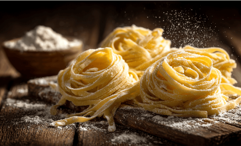 How to Make Homemade Fettuccine Noodles from Scratch
