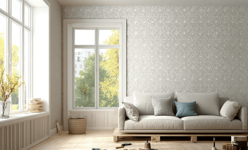 How to Hang a Wallpaper