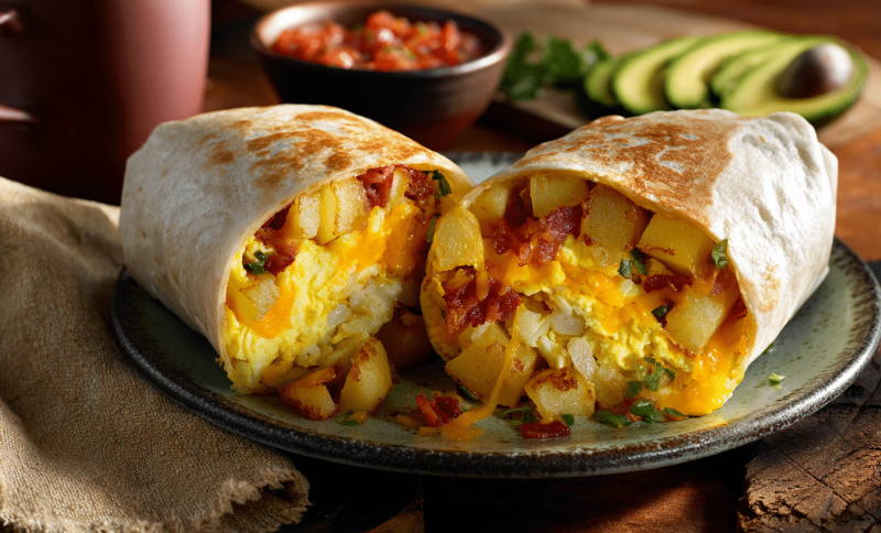 Potato Breakfast Burrito Recipe for Busy Mornings