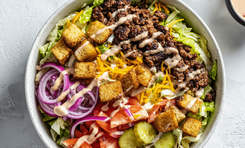 big mac bowl