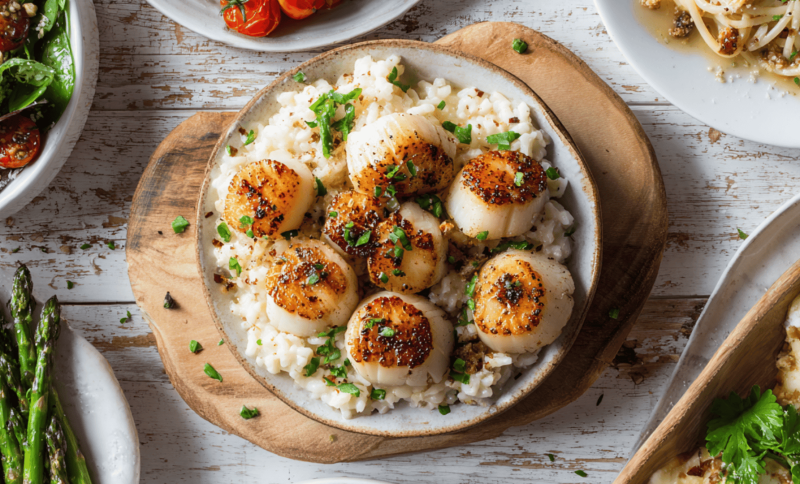 frontier scallops