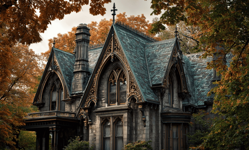 gothic revival house