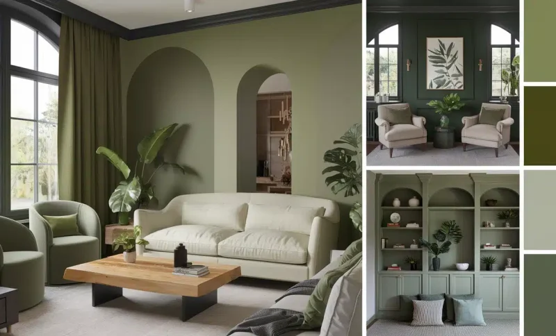 green living room