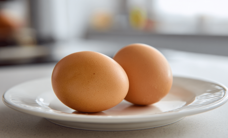 how many calories are in two eggs