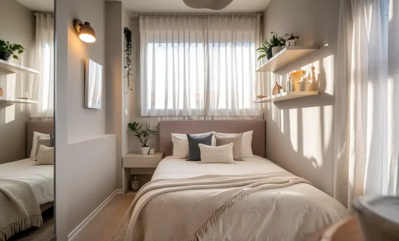 How to Decorate a Small Bedroom: 52 Smart Ideas