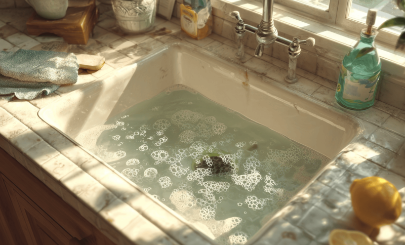 how to unclog sink