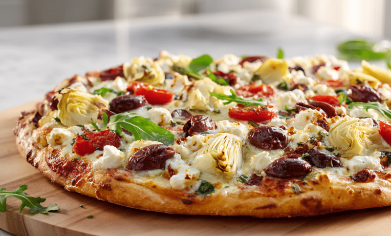 mediterranean pizza