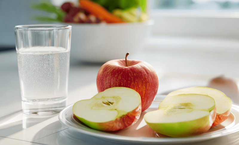 nutrition facts apple