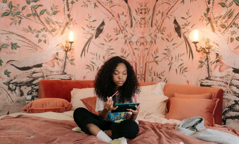 How Stickable Wallpaper is Making Teen Bedroom Makeovers Quick And Easy