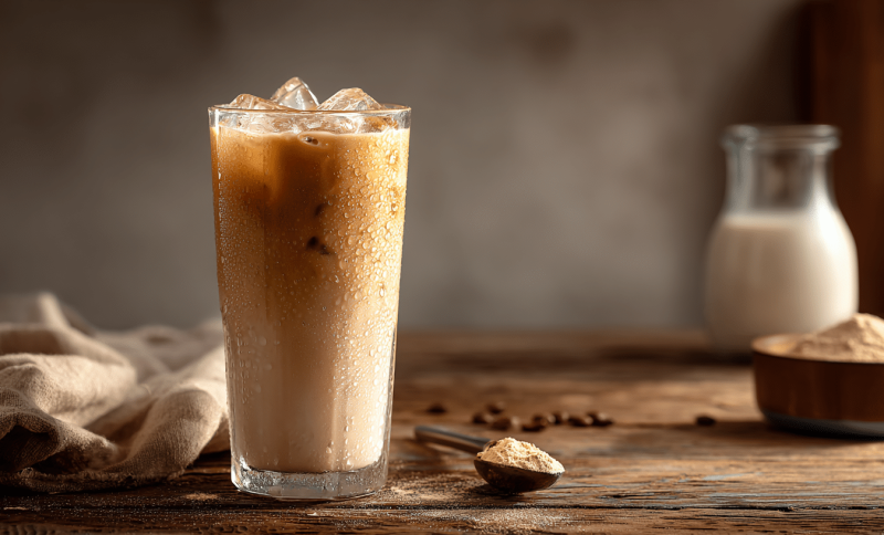 protein iced coffee recipe