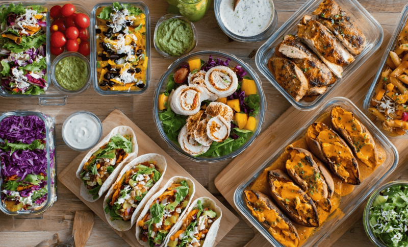 rotisserie chicken meal prep