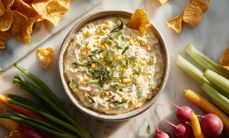 shoepeg corn dip