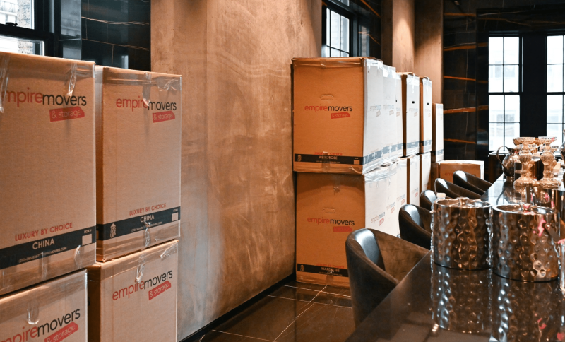 How NYC interior designer movers install luxury kitchen and dining spaces