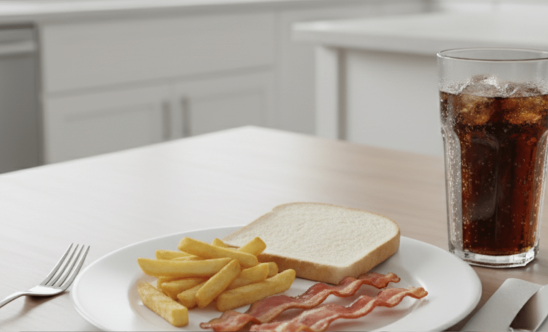 worst gut food